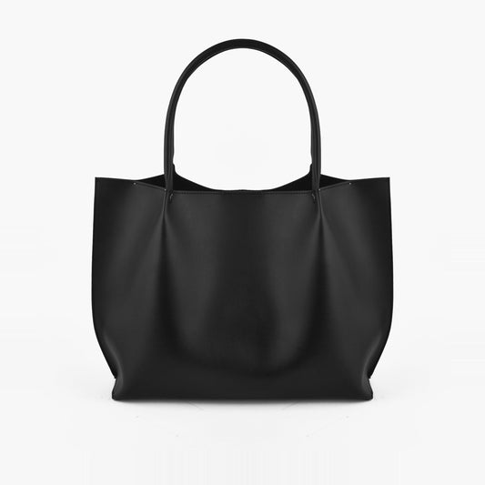Black tote bag